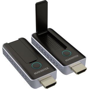 Marmitek STS2 - Draadloos presenteren - Draadloos HDMI - Draadloze HDMI kabel - Wireless HDMI presentatiesysteem - Wireless HDMI van (meerdere) laptop(s) naar tv/display/projector