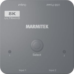 Marmitek Connect 720 - HDMI switch 8K 60Hz - 4K 120Hz - 2 in / 1 uit