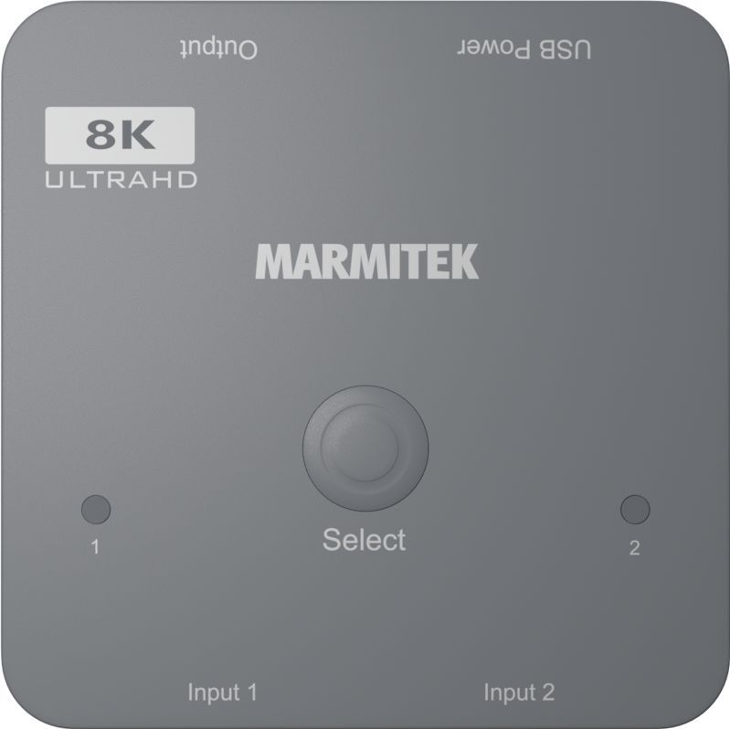HDMI 2.1 Switch - Connect 720-8K HDMI-Schalter - 4K 120Hz - HDR - 2 EIN / 1 aus - 4K 120Hz - 48Gbps - VRR - ALLM - Dolby Digital - HDCP 2.3/2.2/1.4 - Automatische Umschaltung