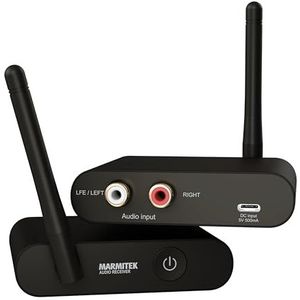 Marmitek - Subwoofer Anywhere 640 - Draadloze Audio Transmitter - Zwart