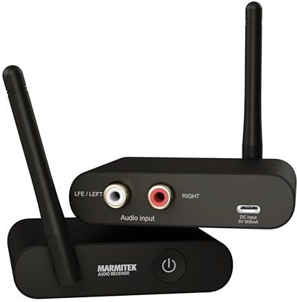 Marmitek - Subwoofer Anywhere 640 - Draadloze Audio Transmitter - Zwart