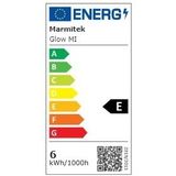 Marmitek - GLOW MI - Smart Wi-Fi LED Filament Lamp - Transparant - 650 Lumen - 6 W