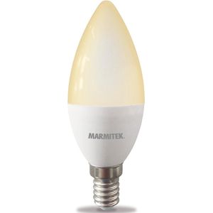 Marmitek GLOW SE - Smart Wi-Fi LED bulb - E14 | 380 lumen | 4.5 W = 35 W - SmarTVerlichting Wit