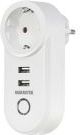 Marmitek - POWER SI - Smart Wi-Fi Power Plug - Wit - 15A - 2 USB
