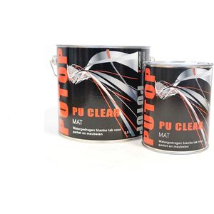 Blanke lak Mat water gedragen Putop 1 liter