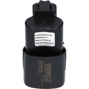 Yanec gereedschap accu 12v 1.5ah li-ion voor milwaukee steek