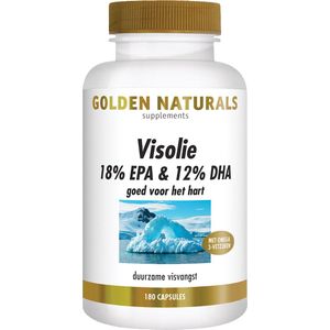 Golden Naturals Visolie 18% EPA & 12% DHA 180 softgel capsules