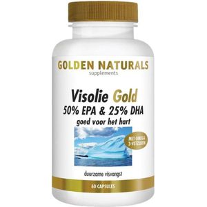 Golden Naturals Visolie Gold 50% EPA & 25% DHA 60 softgel capsules