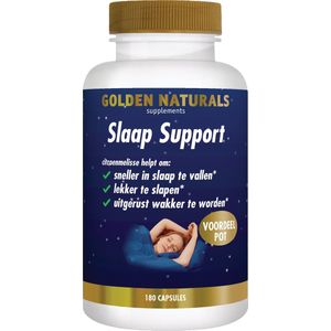 Golden Naturals Slaap support 180 capsules