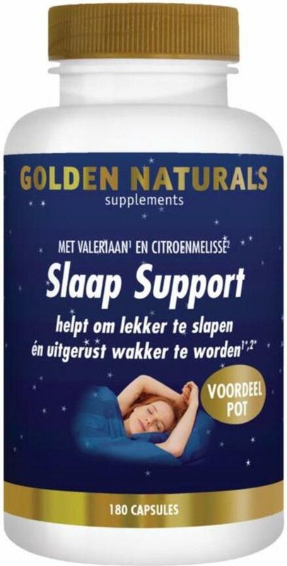 Golden Naturals Slaap support 180 capsules
