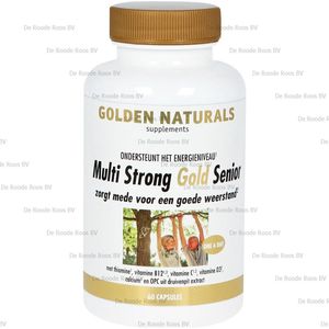 Golden Naturals Multi Senior - 60 Vegetarische Capsules - Multivitamine