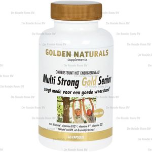 Golden Naturals Multi Strong Gold Senior 60 vegetarische capsules
