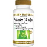 Golden Naturals Probiotica 30 miljard 30 veganistische maagsapresistente capsules
