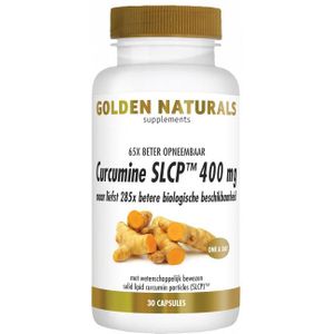 Golden Naturals Curcumine SLCP 400 mg  30veganistische capsules