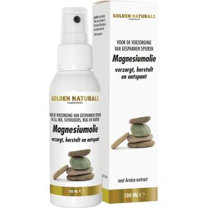 Golden Naturals Magnesiumolie spray (100 milliliter)