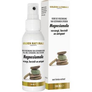 Golden Naturals Magnesiumolie spray 100 milliliter