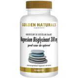 Golden Naturals Magnesium Bisglycinaat 300 mg 90 veganistische tabletten