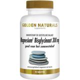 Golden Naturals Magnesium Bisglycinaat 300 mg 90 veganistische tabletten