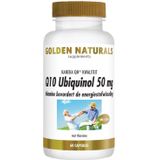 Golden Naturals Q10 Ubiquinol 50 mg 60 veganistische capsules