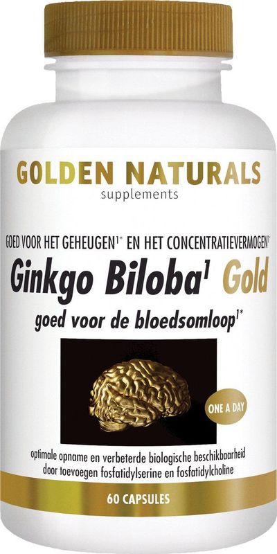 Ginkgo Biloba - Extract - 60 Capsules - Plantaardig