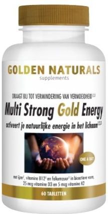 Golden Naturals Multi Energy (60 veganistische tabletten)