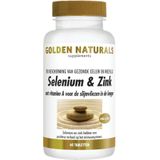 Golden Naturals Selenium & Zink 60 veganistische tabletten