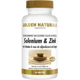 Golden Naturals Selenium & Zink 60 veganistische tabletten