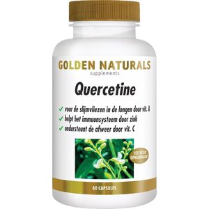 Golden Naturals Quercetine 60 veganistische capsules