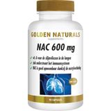 Golden Naturals - NAC 600 mg - 90 Veganistische Capsules