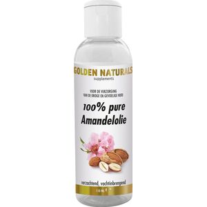 Golden Naturals - Amandelolie - 100% Puur - 150ml - Hydraterend