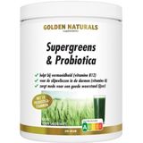 Golden Naturals - Supergreens & Probiotica Poeder - 300 gr