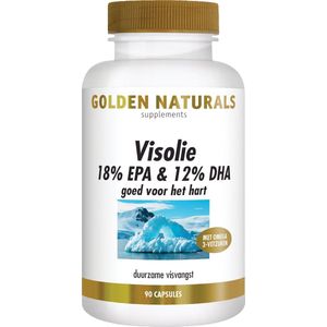 Golden Naturals Visolie 18% EPA & 12% DHA (90 softgel capsules)