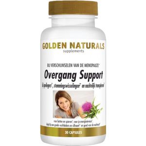 Golden Naturals Overgang support 30 vegetarische capsules