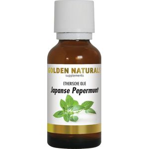 Golden Naturals Japanse Pepermunt olie (30 milliliter)