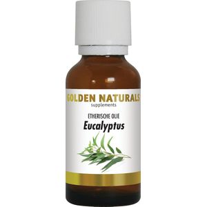 Golden Naturals - Eucalyptus Olie - 30ml - Natuurlijke Etherische Olie
