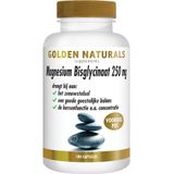Golden Naturals Magnesium Bisglycinaat 250 mg 180 Vegetarische capsules