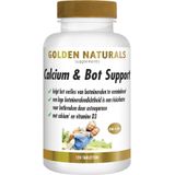 Golden Naturals Calcium & bot support 120 vegetarische tabletten