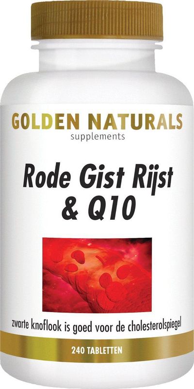Rode Gist Rijst - Voedingssupplement - Zwarte Knoflook - 60 Tabletten