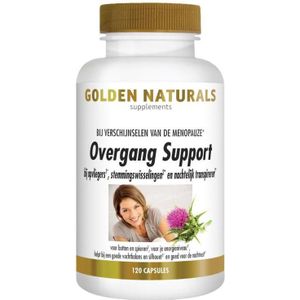 Golden Naturals Overgang support 120 vegetarische capsules