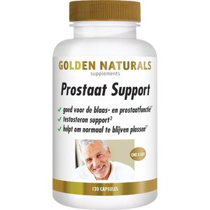 Golden Naturals Prostaat support 120 veganistische capsules