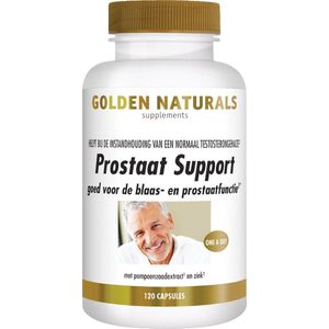Golden Naturals Prostaat support 120 veganistische capsules