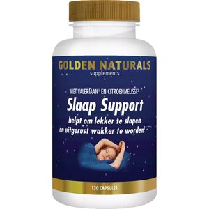 Golden Naturals Slaap support 120 veganistische capsules