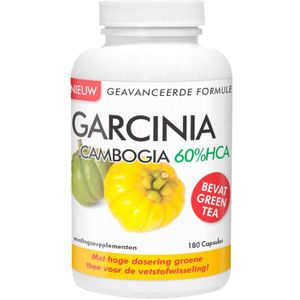 Natusor Garcinia cambogia 60% HCA vetverbrander 180 capsules