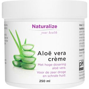 Naturalize - Aloë Vera-Crème - Voor Droge Huid - 100ml