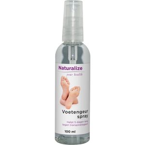 Naturalize - Voetengeurspray - Helpt Tegen Transpiratiegeur - 150ml