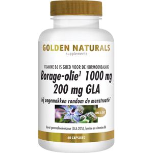 Golden Naturals Borage-Olie 1000mg Capsules