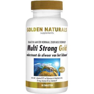 Golden Naturals Multi strong vegetarische capsules 60 vegacaps