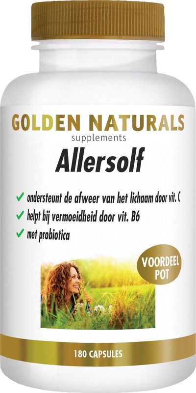 Golden Naturals Allersolf 180 tabletten