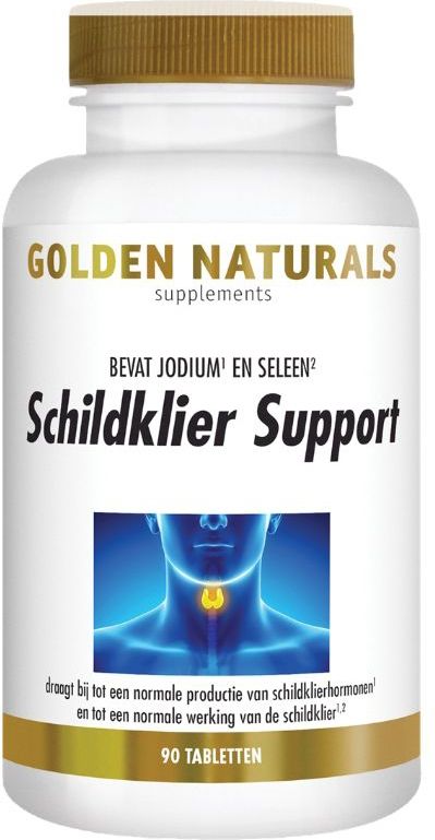 Golden Naturals Schildklier support 90 tabletten