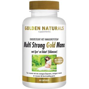 Golden Naturals Multi Strong Gold Mama 60 veganistische capsules